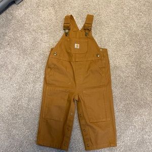 Baby 12M carhartt bibs
